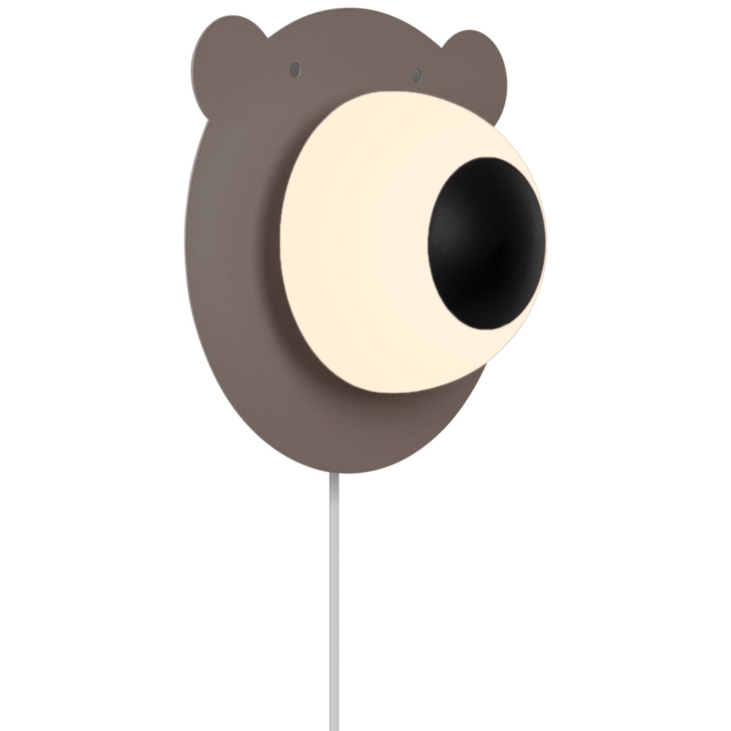 5704924016035 Nordlux Bruna Bear brun børnevæglampe Lamper,Børne- og ungelamper,Børne- og ungelamper 87109000188 Bruna Bear