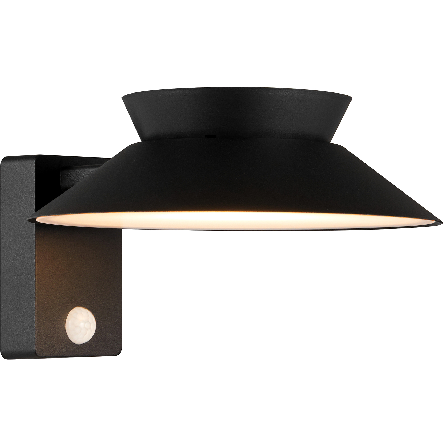 5704924017544 Nordlux Justina sort - Væglampe solcelle Lamper,Udendørs- lamper,Solcelle lamper 87100011630 2418071003