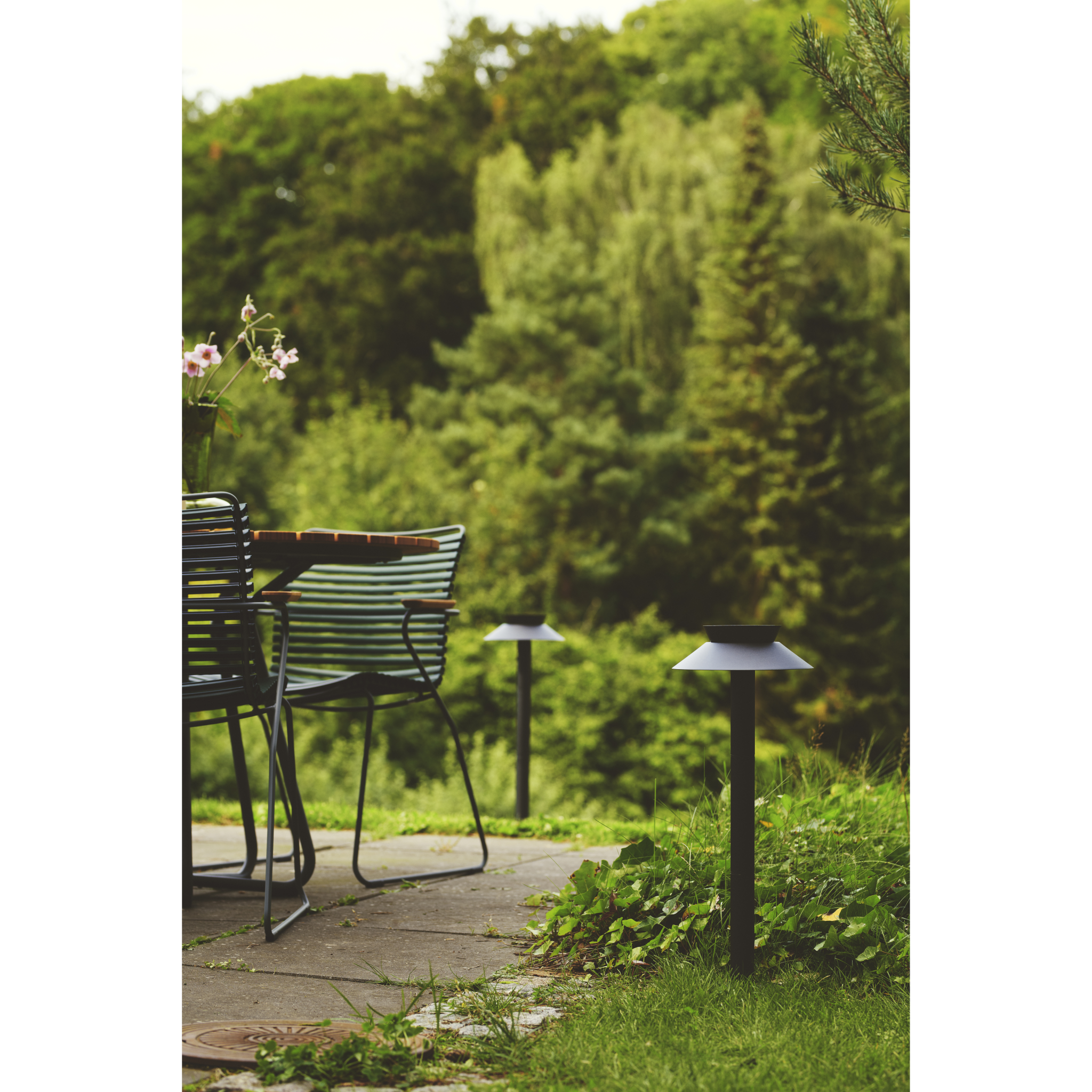 5704924017568 Nordlux Justina sort - Havelampe solcelle Lamper,Udendørs- lamper,Solcelle lamper 87100011650 2418098003