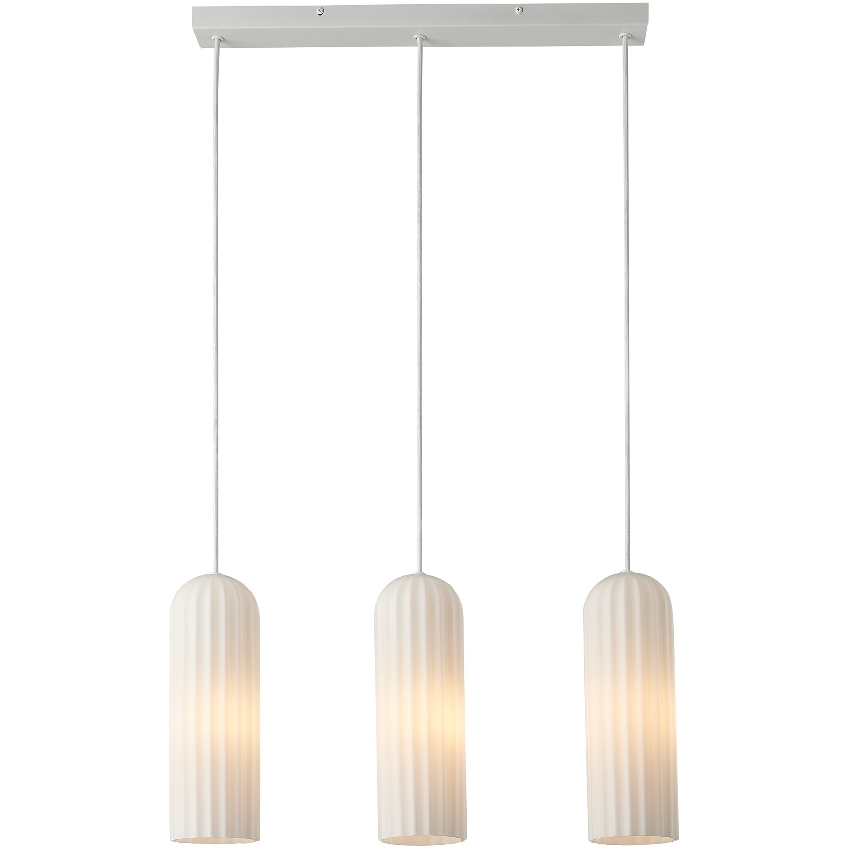 5704924018619 Nordlux Miella hvid pendel Lamper,Pendler-/ Hængelamper,Pendler/Hængelamper 87100013840 Miella