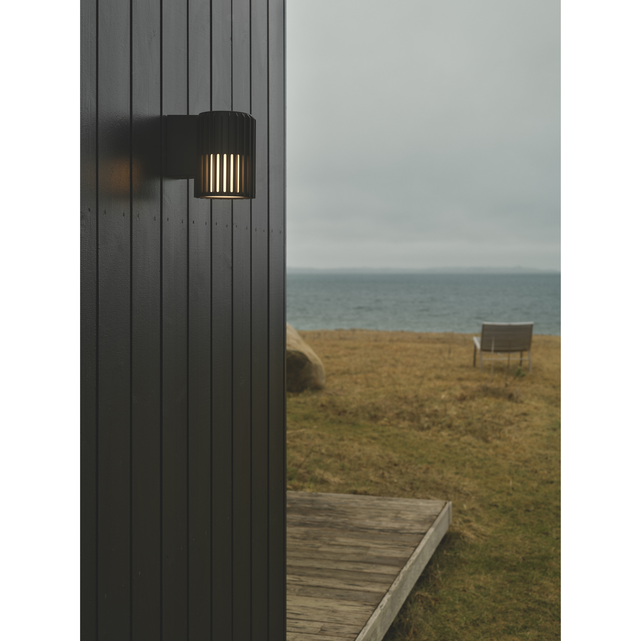 5704924022029 Aludra seaside black - Væglampe Lamper,Udendørs- lamper,Udendørslamper 87100011740 2118011203