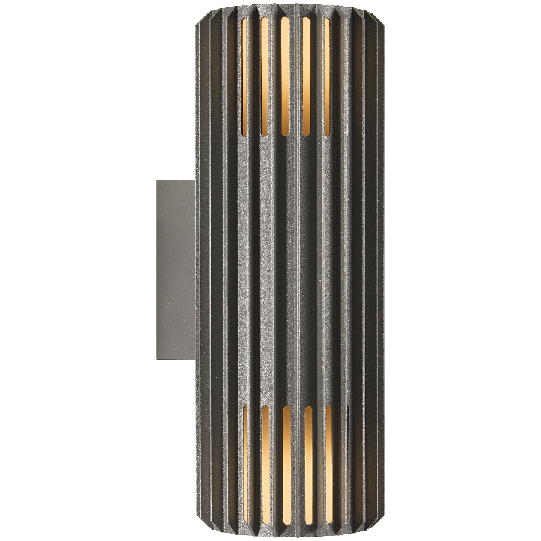 5704924022128 Nordlux Aludra seaside dobbelt antracit væglampe Lamper,Udendørs- lamper,Udendørslamper 87109000260 Aludra