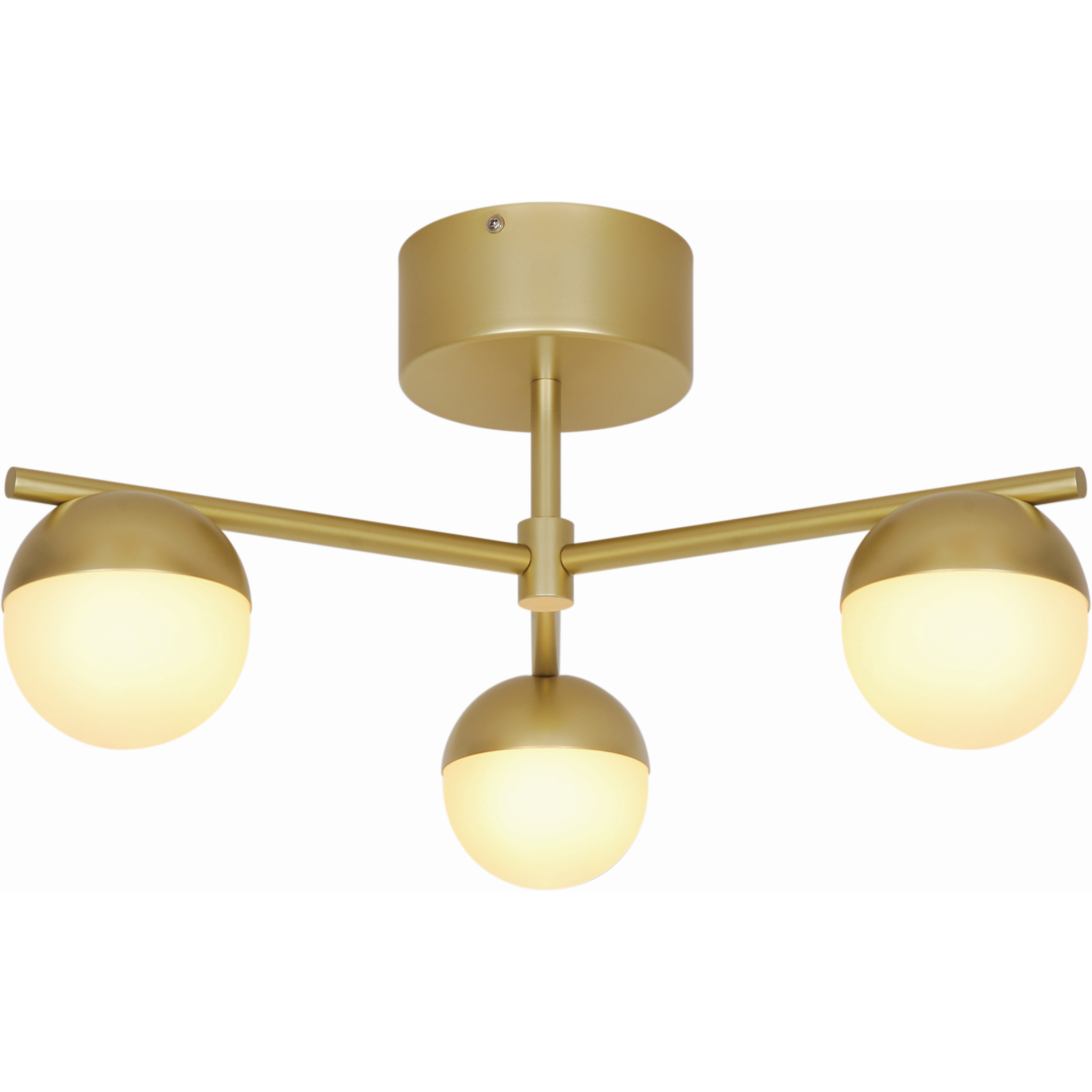 5704924024313 Nordlux Contina brushed brass loftslampe Lamper,Loftslamper,Loftslamper 87100012220 2512096035