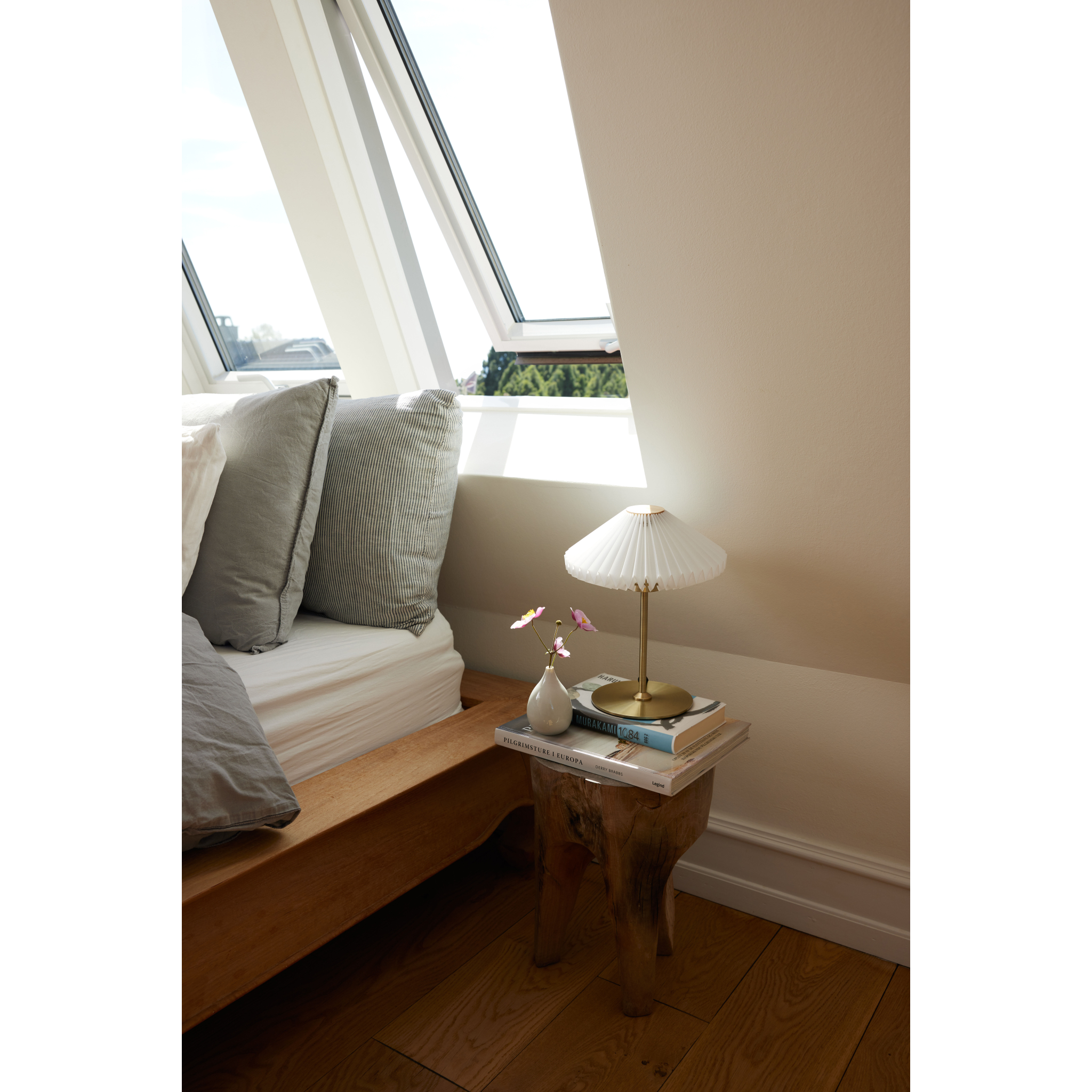 Halo Design Paris hvid/antik - Bordlampe Portable