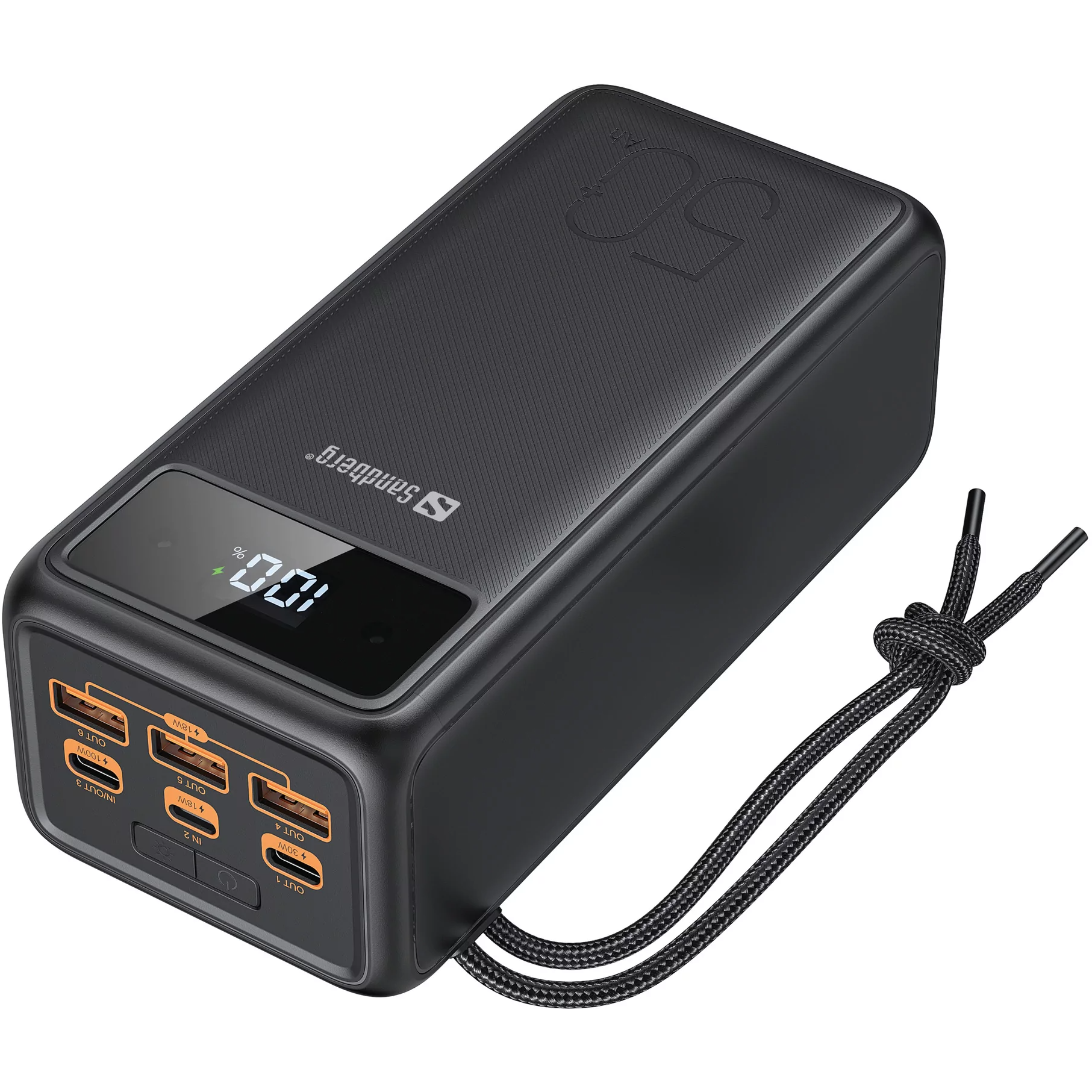 5705730420757 Sandberg Powerbank USB-C PD 130W 50000 Telefon & GPS,Tilbehør mobiltelefoner,Oplader til mobiltelefoner 27000000040 420-75