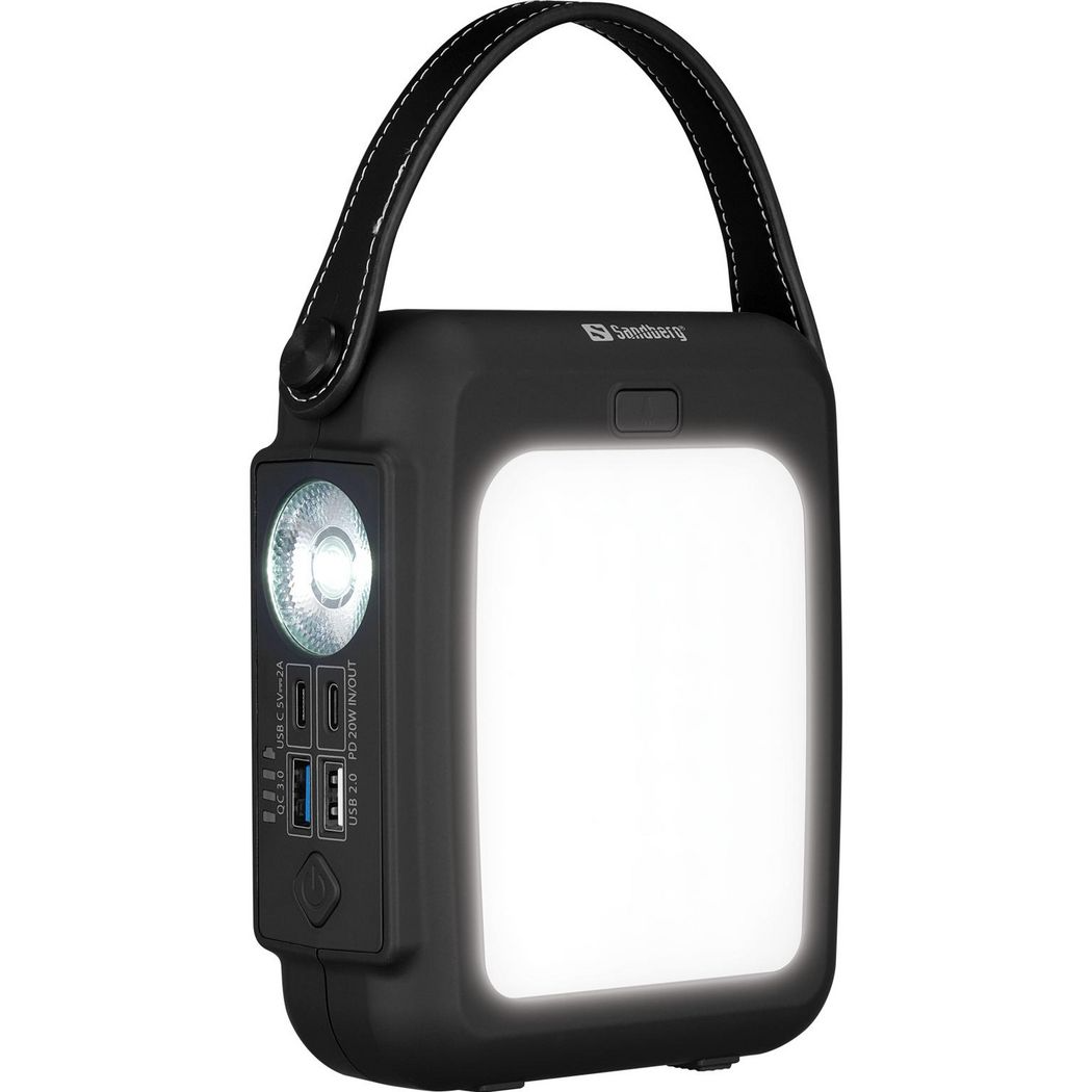 5705730420795 Sandberg Hand Crank Powerbank 20000 Telefon & GPS,Tilbehør mobiltelefoner,Oplader til mobiltelefoner 27000000050 420-79