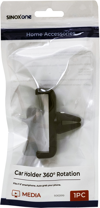 5706808021371 Sinox One universal mobilholder til luftspjæld - Telefonhold Telefon & GPS,Tilbehør mobiltelefoner,Biltilbehør til mobiltelefoner 22900213710 SOE2010