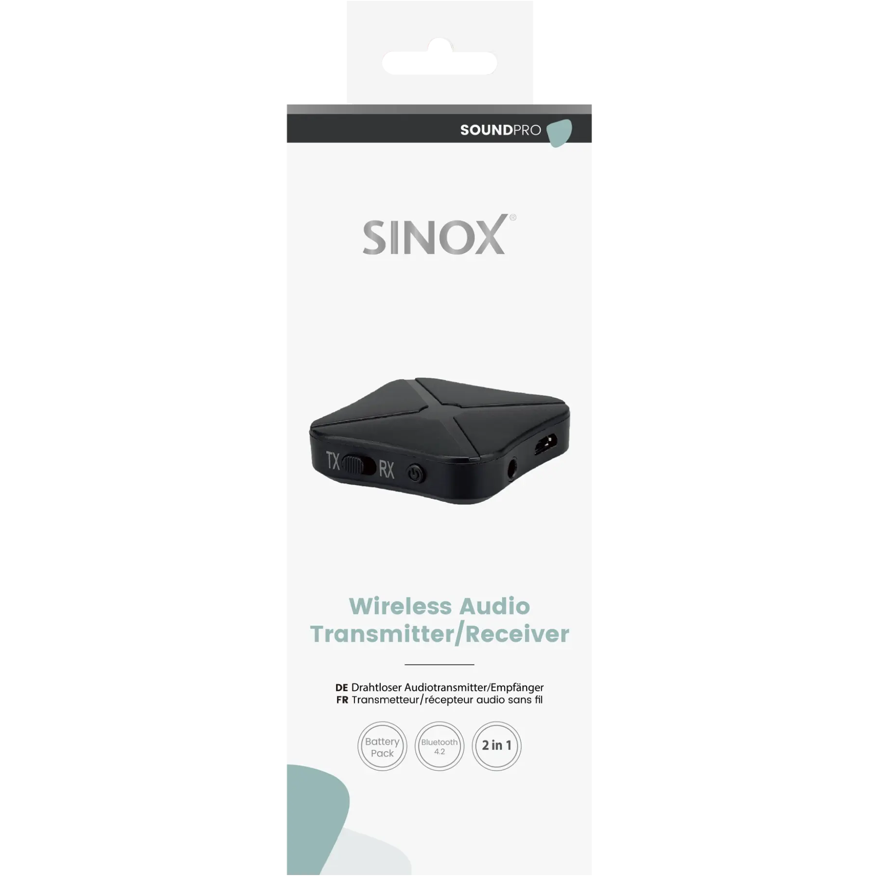 5706808050074 Sinox SXA700 trådløs audio transmitter/receiver Computer & IT,Computere,Mediecentre 27900000410 SXA700