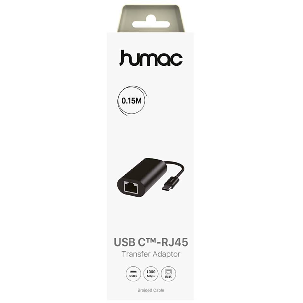 5706808054881 Humac USB-C to Ethernet - 20249 Computer & IT,Tilbehør computer & IT,Tilbehør til Mac 14900038500 20249