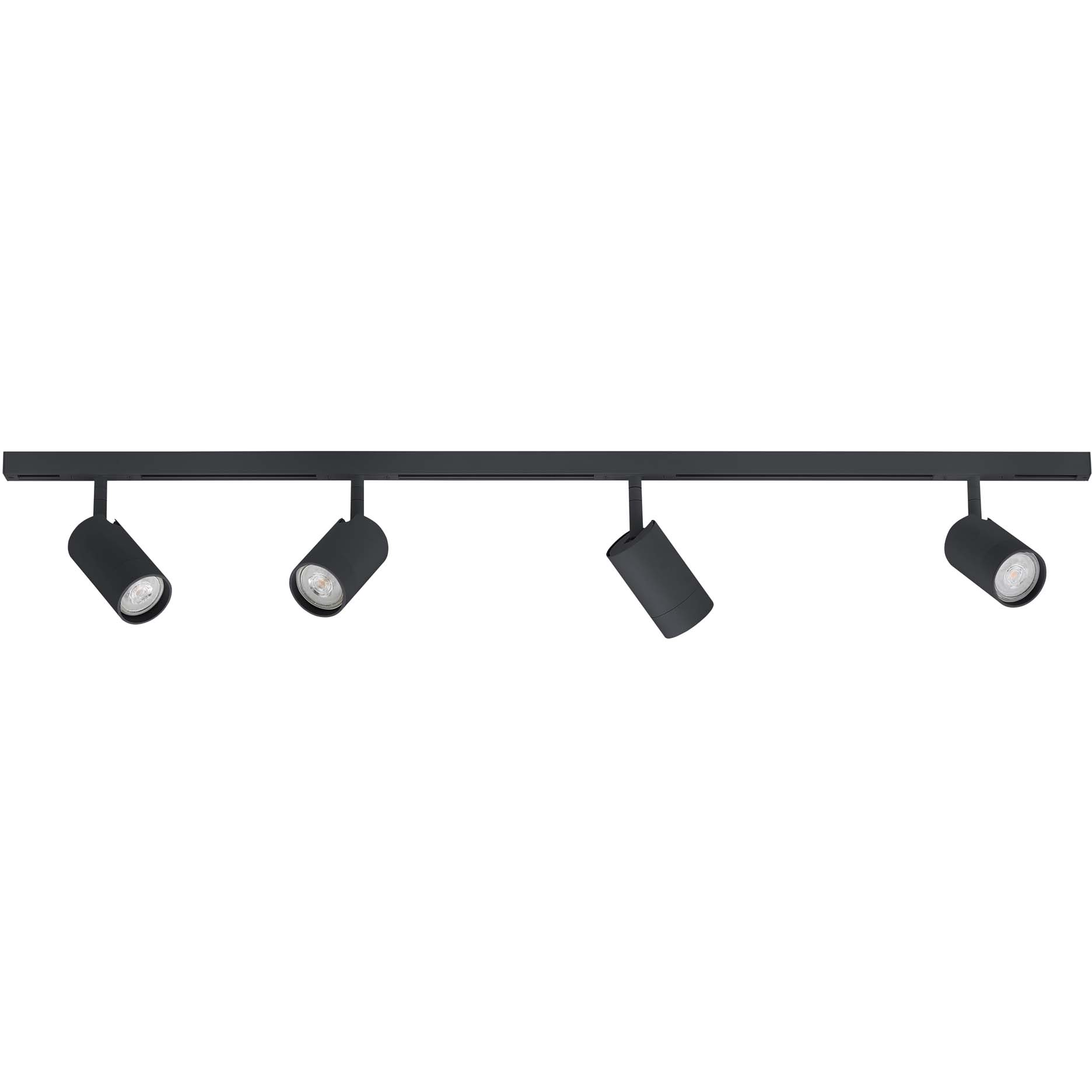 5706872020447 ANTIDARK DESIGNLINE 4 Tube spot sort - Loftspot 2 meter skin Lamper,Spotserier,Spotserier 90400000980 DESIGNLINE 4 Tube spot sort
