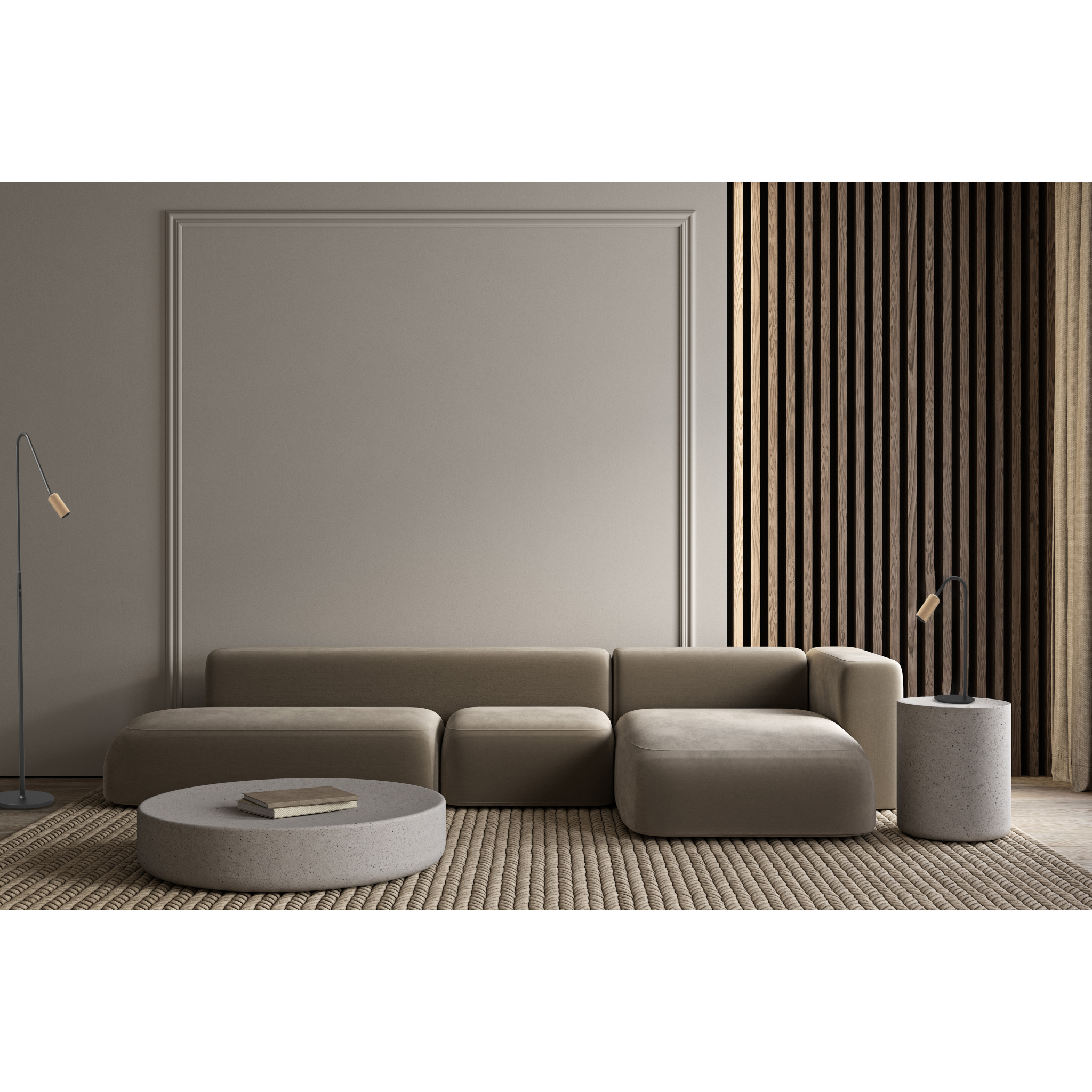 5706872049080 ANTIDARK Decor F1 sort/messing gulvlampe Lamper,Gulvlamper,Gulvlamper 90400002520 2-360-02-4