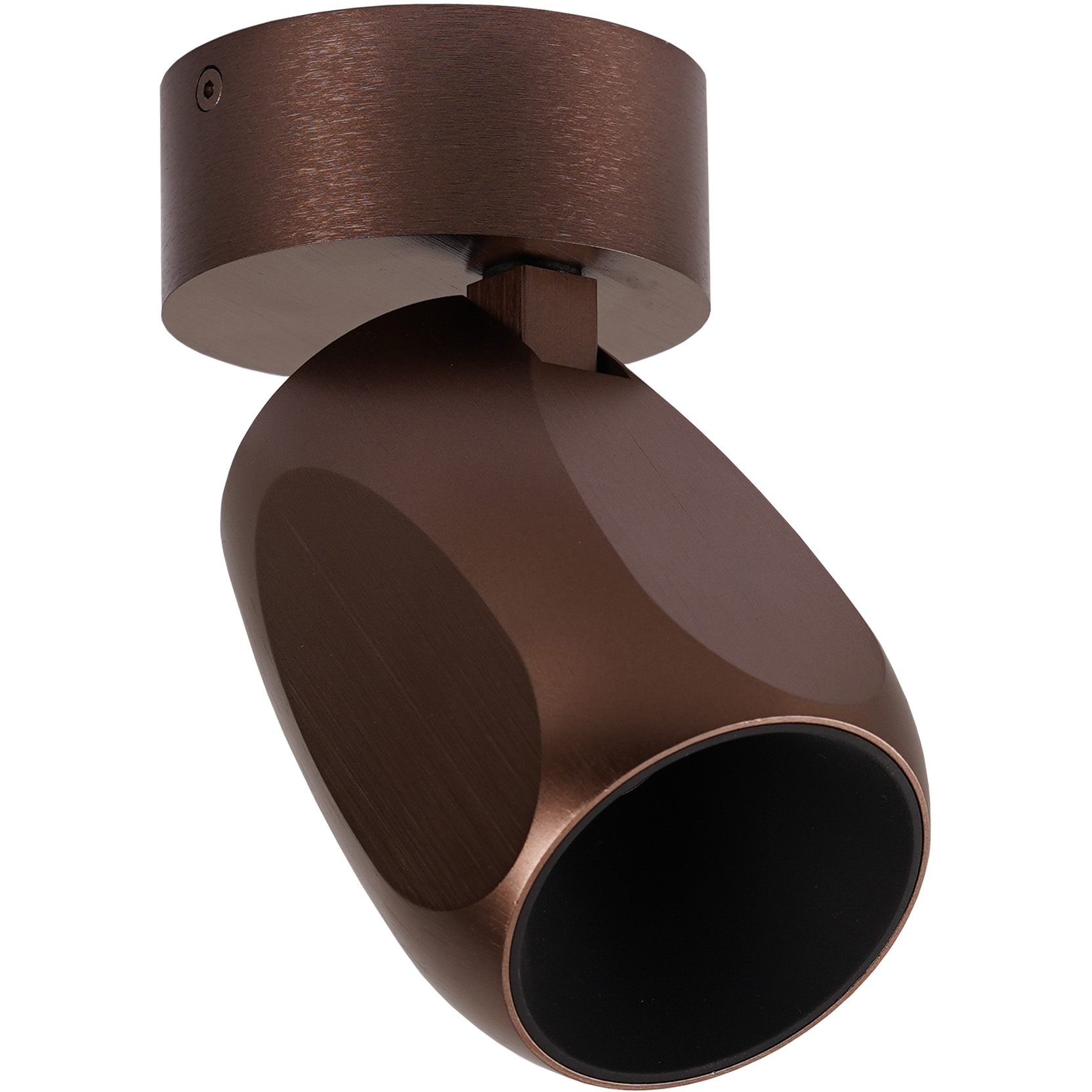 5706872057092 ANTIDARK Facet W70 LED 2700K mørk kaffe påbygningsspot Lamper,Spotserier,Spotserier 90400002980 Facet W70