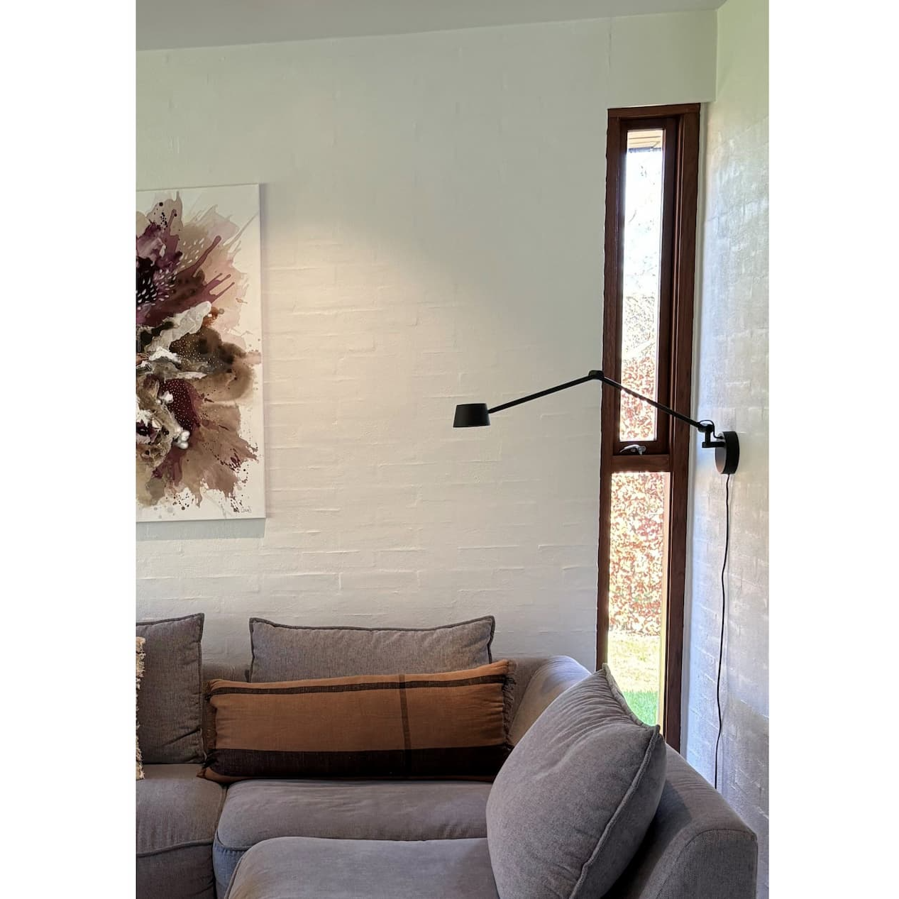 ANTIDARK Direction LED black væglampe