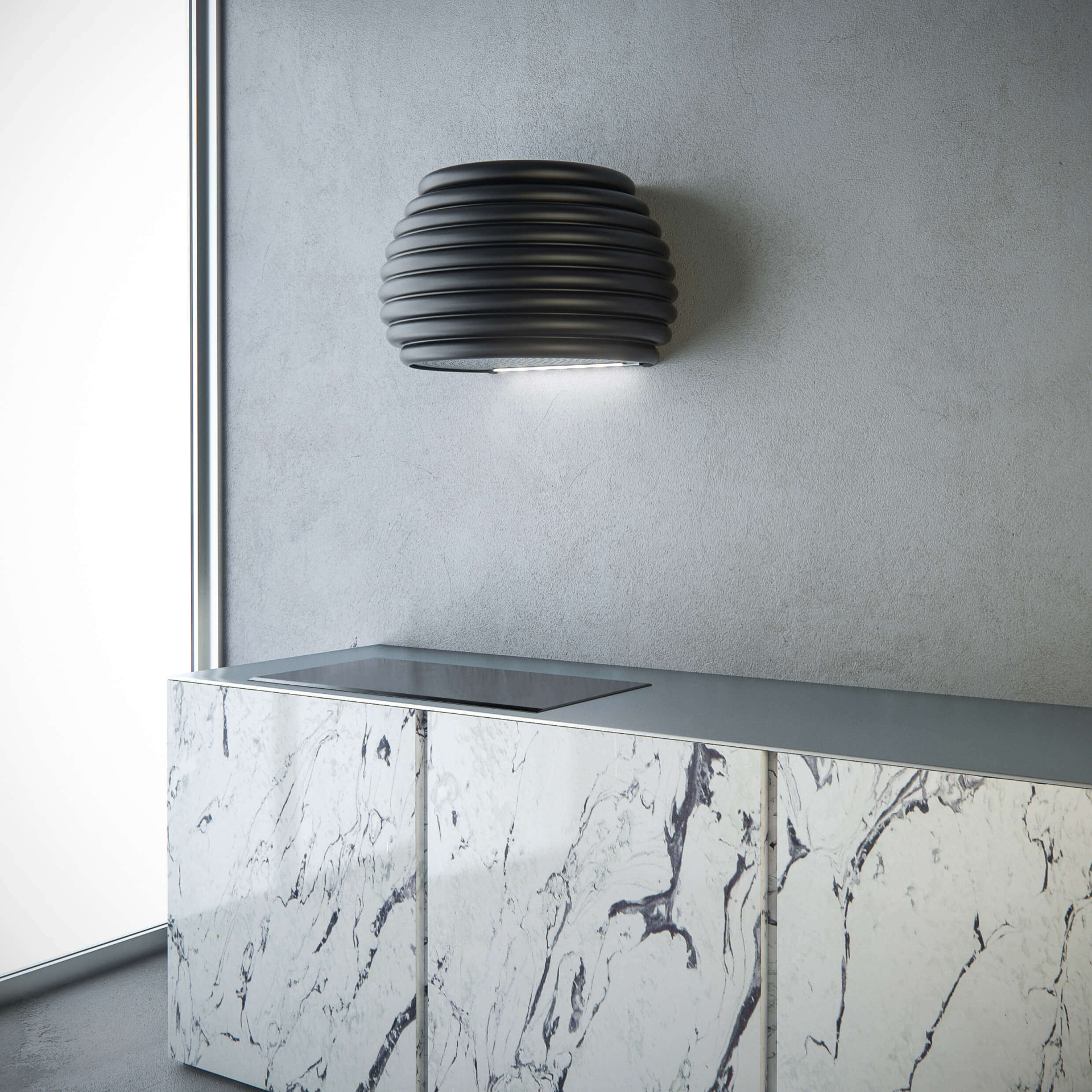 5707582002662 Witt Beehive Wall - Væghængt emhætte Hvidevarer,Emhætter,Vægmonterede emhætter 35000011150 Beehive Wall