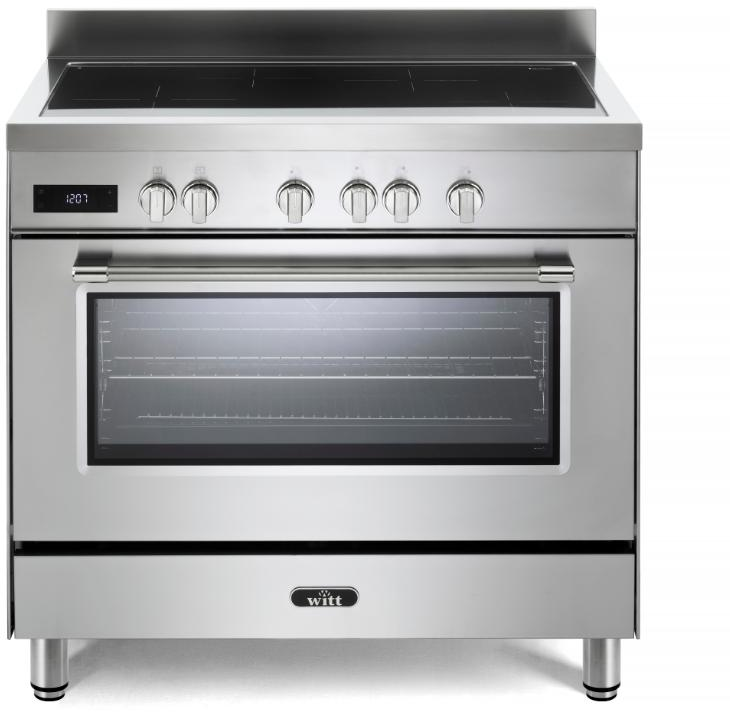 5707582003492 Induktionskomfur - Witt WIC 906 SS Hvidevarer,Komfurer,Induktionskomfurer 35000011000 WIC 906 SS