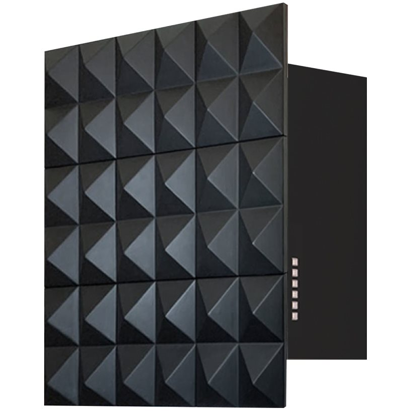 5707582011978 Witt Mosaik Matte Black - Væghængt emhætte Hvidevarer,Emhætter,Vægmonterede emhætter 35000012440 Mosaik Matte Black