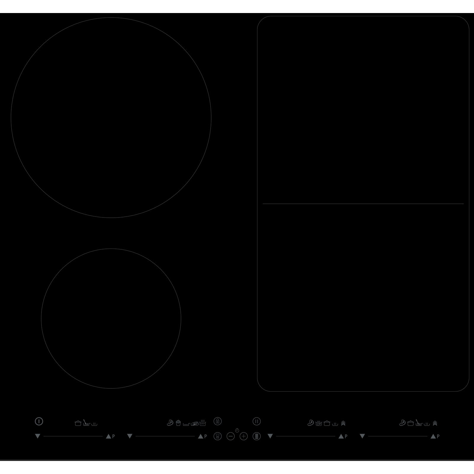 Witt WIF604FSR - Induktionskogeplade