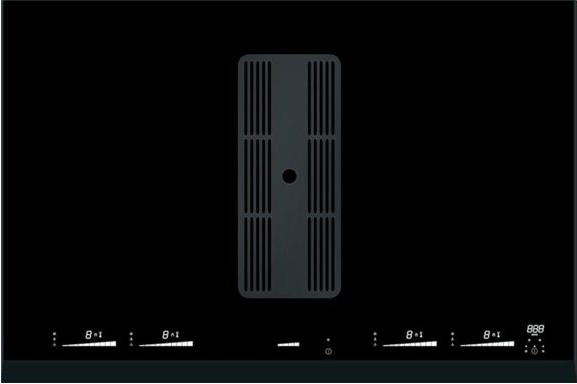 5707582985460 Witt Fusion 1SQW - Kogeplade med indbygget emhætte Hvidevarer,Kogeplader,Kogeplader med indbygget emhætte 35000854600 Fusion 1SQW
