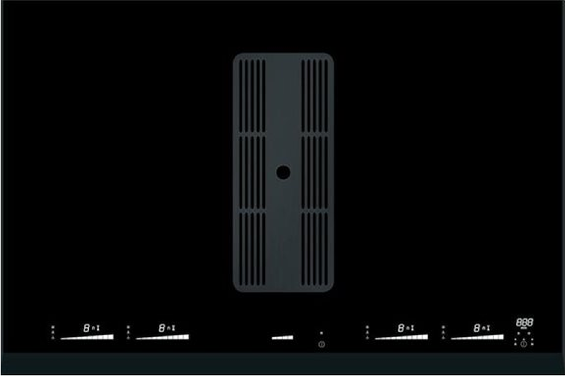 5707582985460 Witt Fusion 1SQW - Kogeplade med indbygget emhætte Hvidevarer,Kogeplader,Kogeplader med indbygget emhætte 35000854600 Fusion 1SQW