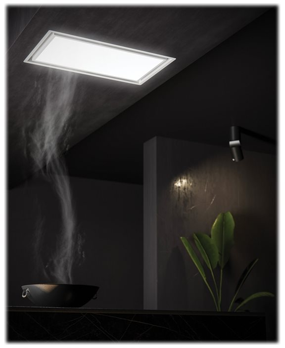 5707582989468 Witt Daylight 90 L - Loftintegreret emhætte Hvidevarer,Emhætter,Loftsintegrerede emhætter 35000009710 Daylight 90 L