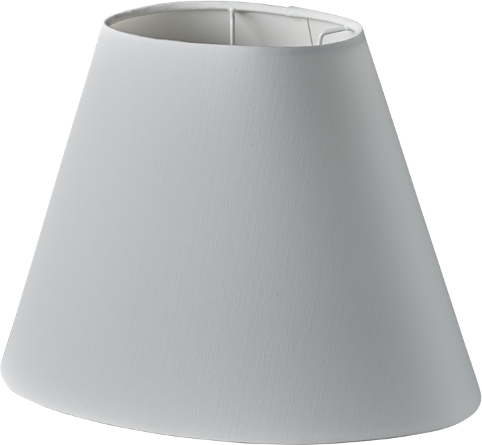 5708879736475 MS by KS Oval Hvid Ø30 - Lampeskærm Lamper,Tilbehør til lamper,Løse skærme 87000007070 Oval Hvid Ø30