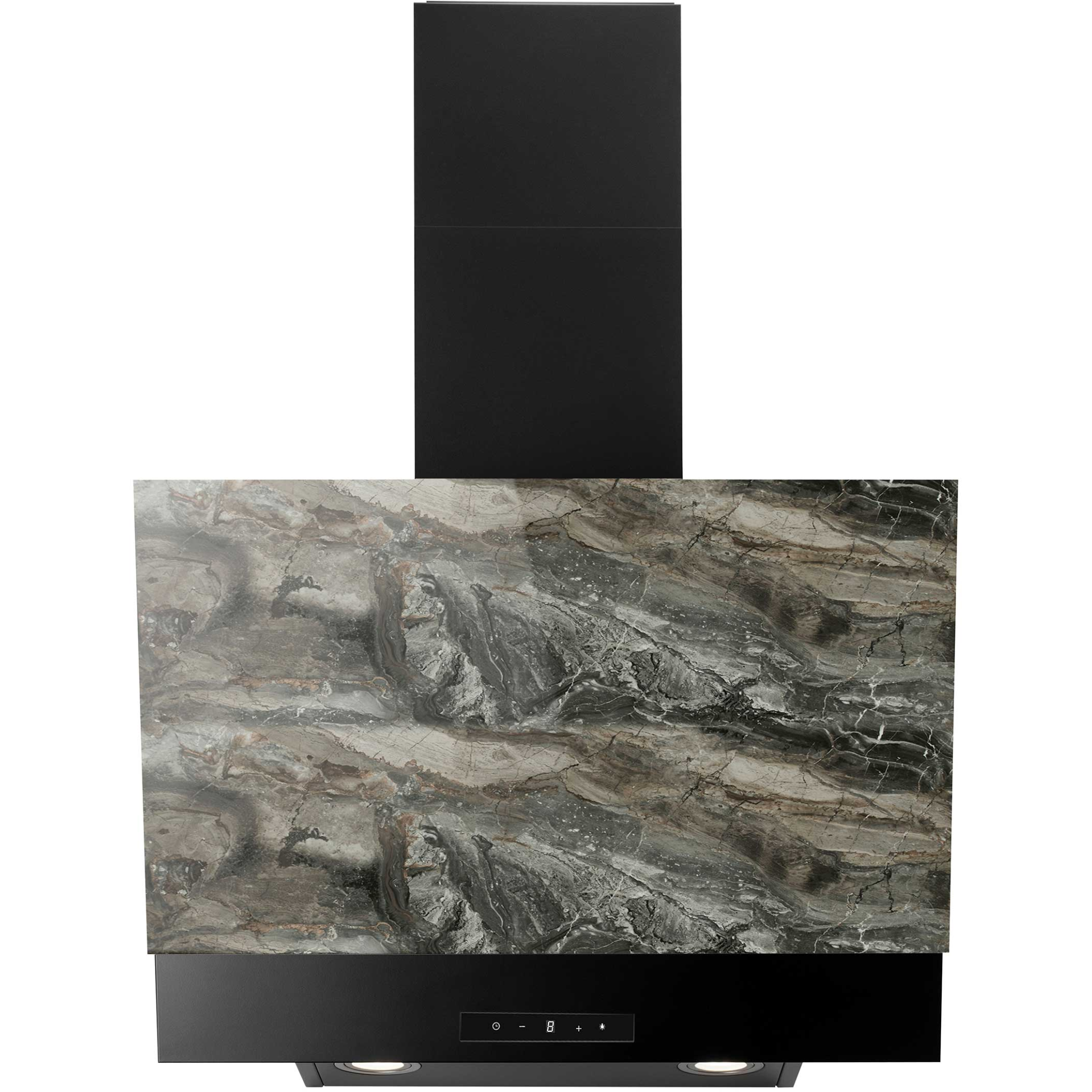 Eico 5923 Udine 60 Grey Stone - Skråtstillet emhætte