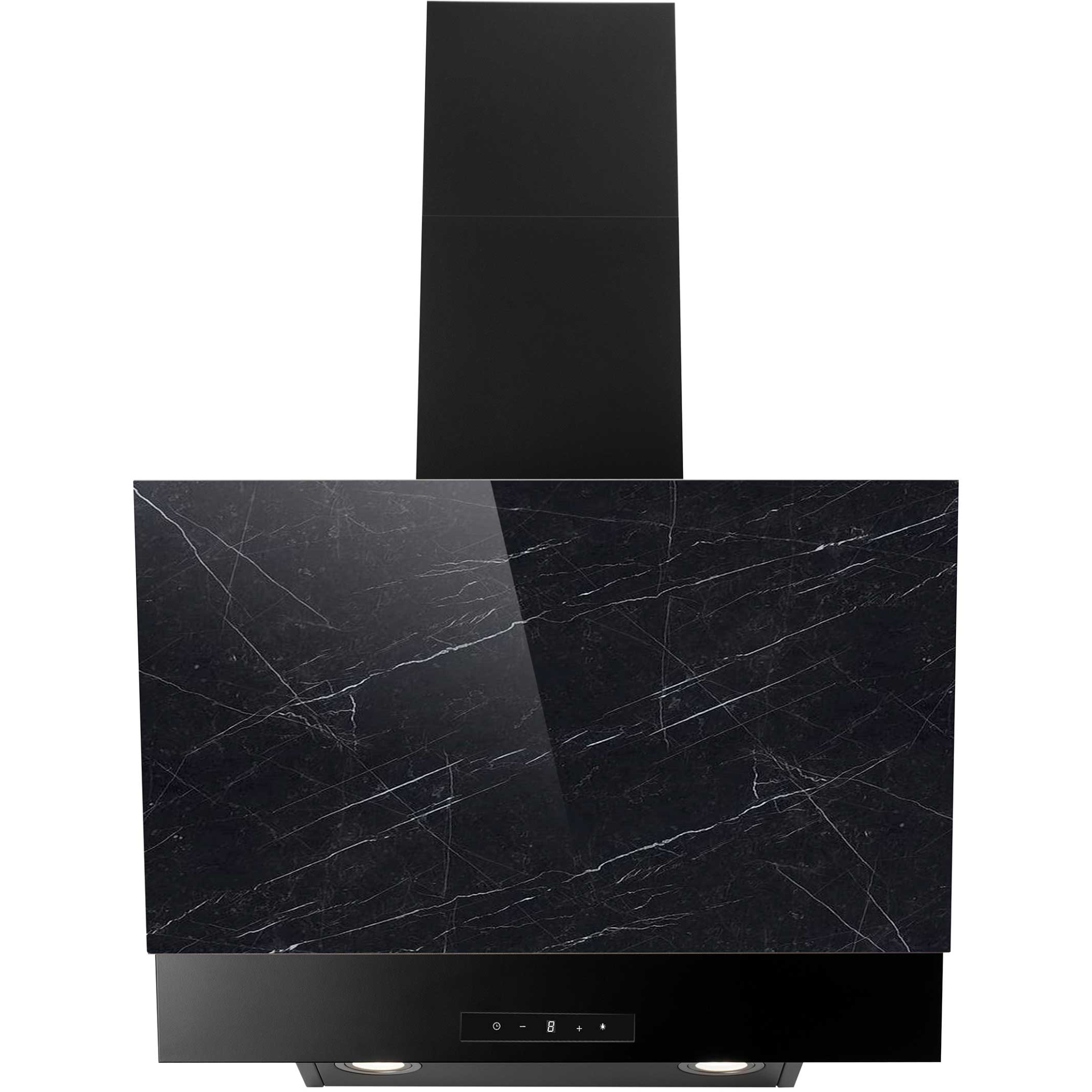 Eico 5925 Udine 60 Black Stone - Skråtstillet emhætte