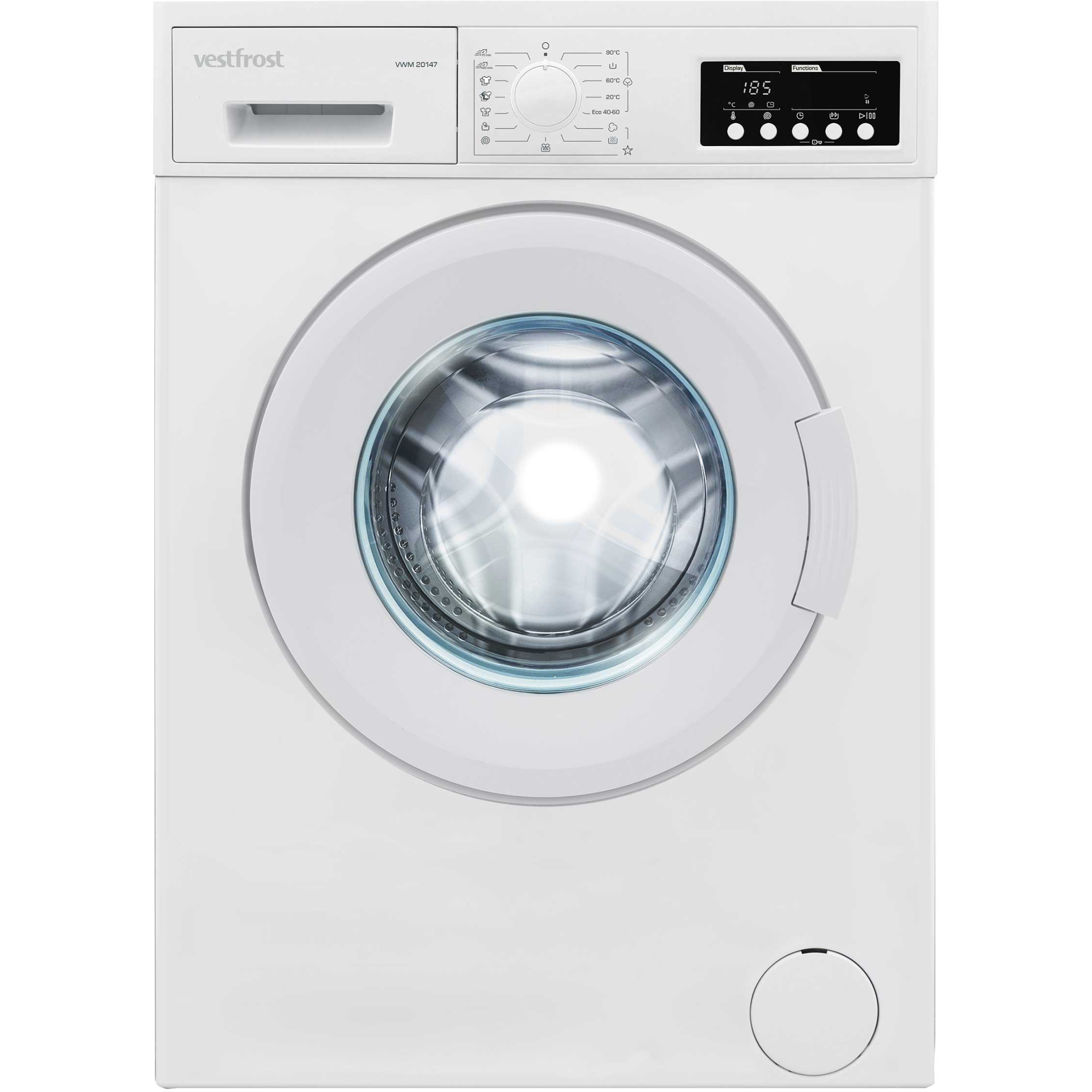 Vestfrost VWM 20147 - Frontbetjent vaskemaskine