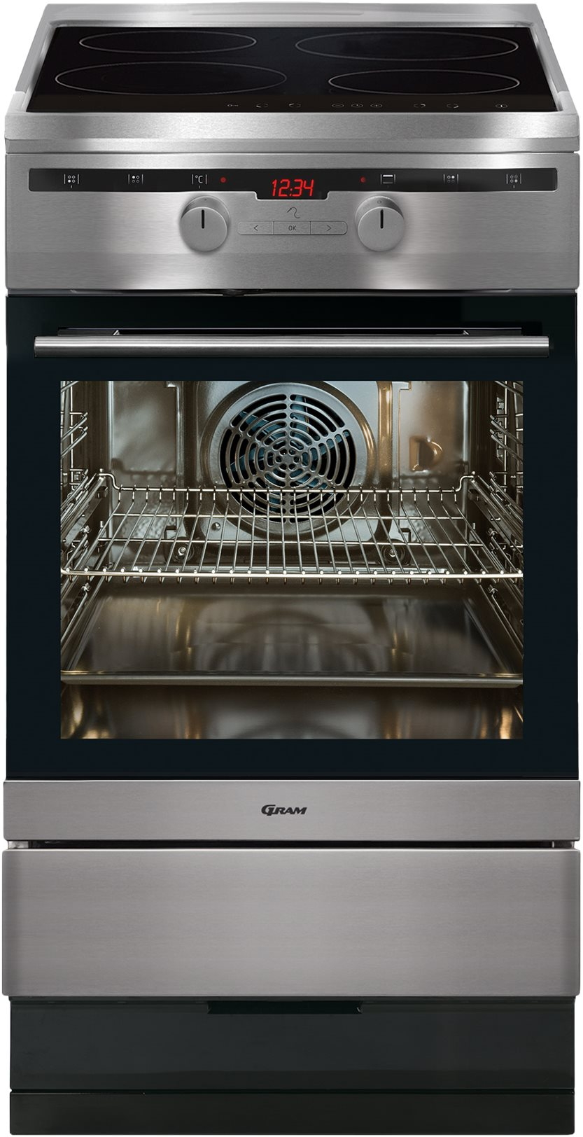 5709708231208 Gram EKI 4554-91 - Induktionskomfur Hvidevarer,Komfurer,Induktionskomfurer 8000312080 EKI 4554-91