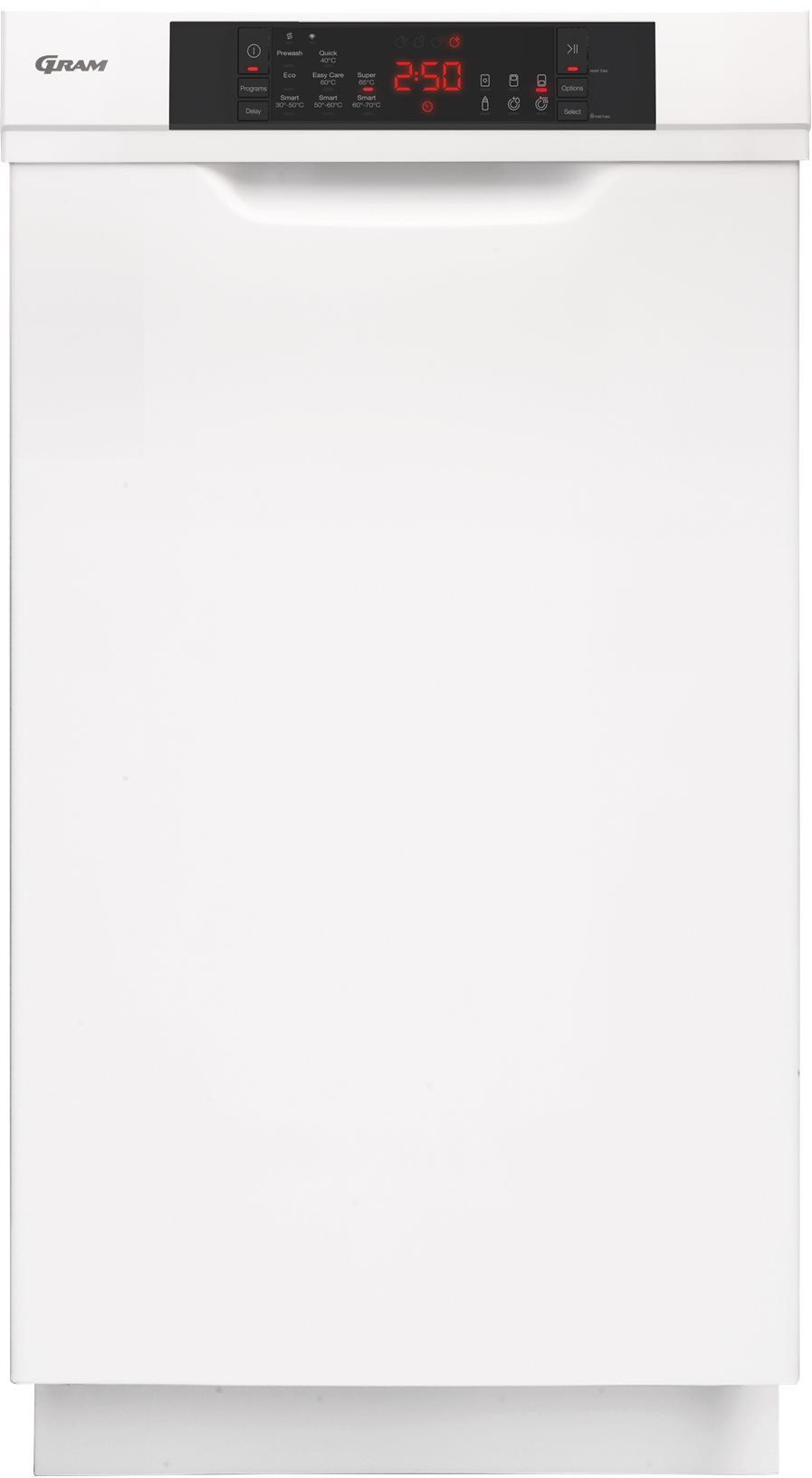 5709708232519 Gram OM 4330-90 RT/1 - Smalle opvaskemaskiner (45 cm) Hvidevarer,Opvaskemaskine,Smalle opvaskemaskiner 8000000850 OM 4330-90 RT/1