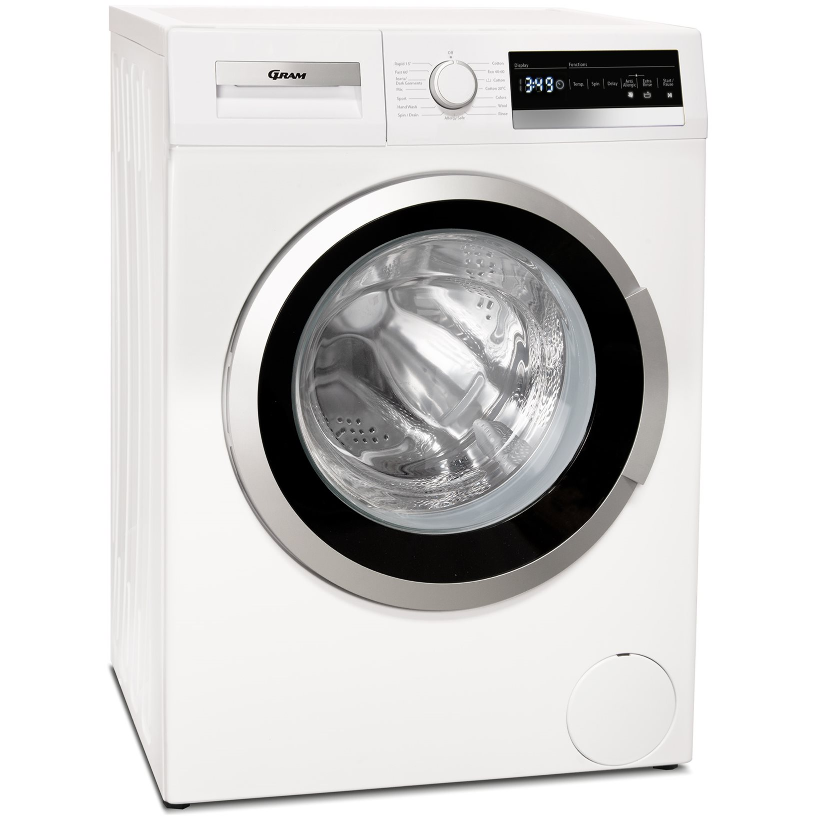 5709708234506 Gram WDE 71814-92 - Frontbetjent vaskemaskine Hvidevarer,Vaskemaskine,Frontbetjente vaskemaskiner 8000345060 WDE 71814-92