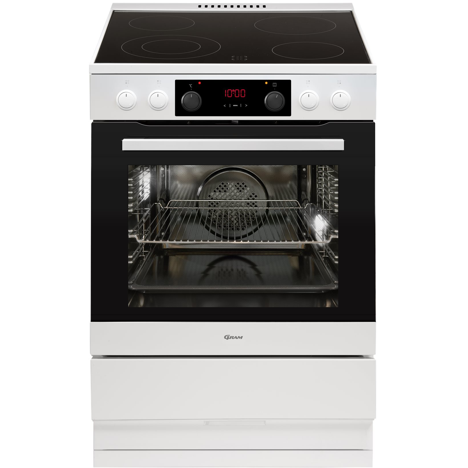 5709708234513 Gram EK 16642-92 - Glaskeramiske komfur Hvidevarer,Komfurer,Glaskeramiske komfurer 8000345130 EK 16642-92