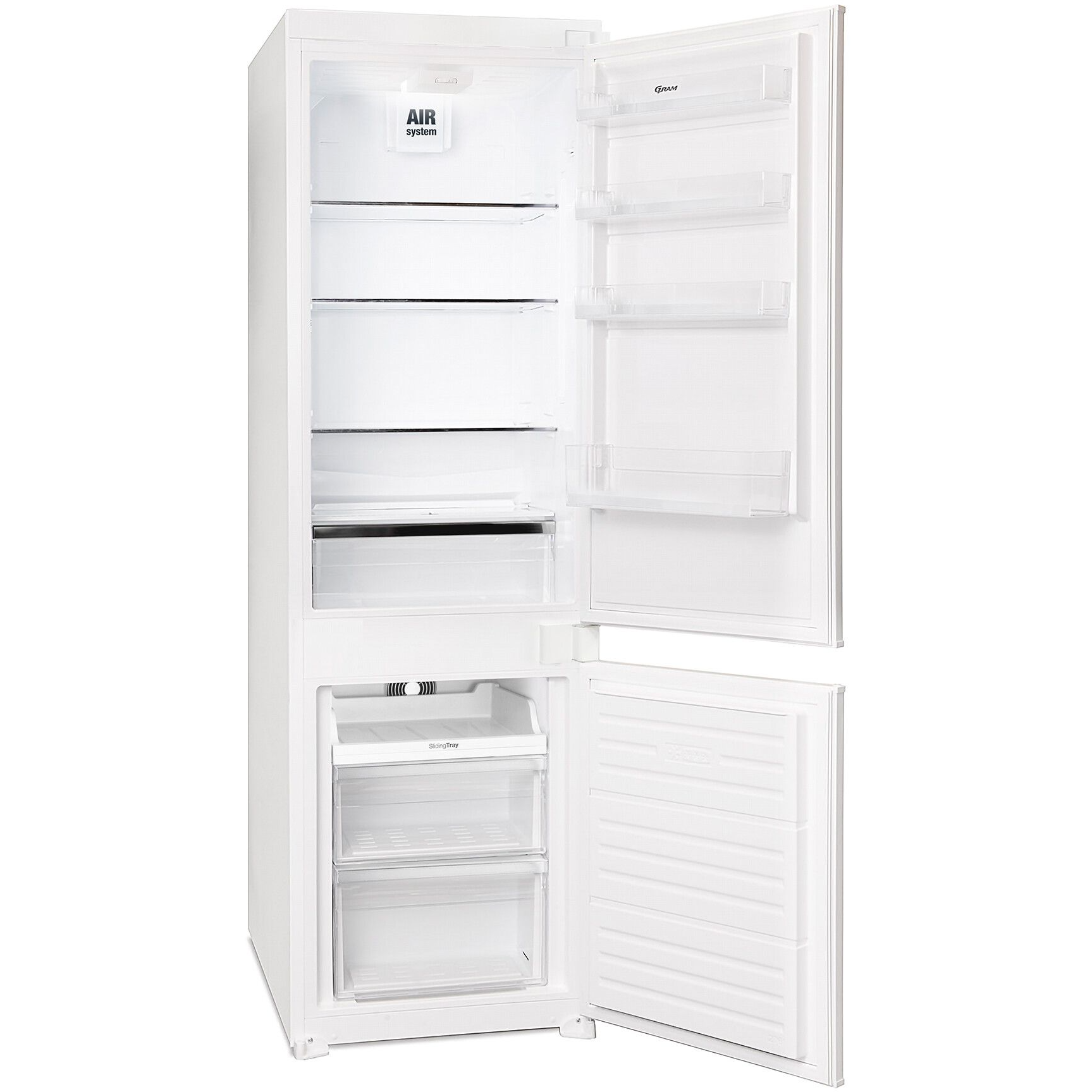 Gram KFI 301754 N - Integreret kølefryseskab