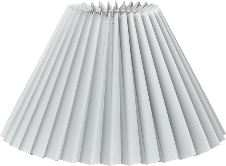 5709962843445 MS by KS Empire Plissé Hvid Ø45 - Lampeskærm Lamper,Tilbehør til lamper,Løse skærme 87000008600 Empire Plissé Hvid Ø45