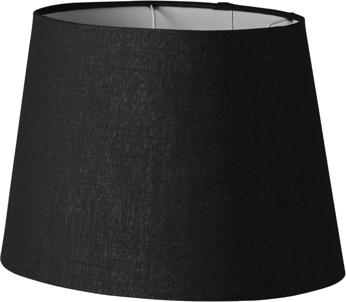 5709962898704 MS by KS C-oval Sort Ø24,5 - Lampeskærm Lamper,Tilbehør til lamper,Løse skærme 87000007510 C-oval Sort Ø24,5