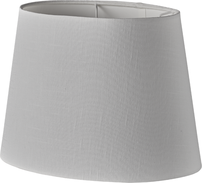 5709962898711 MS by KS C-oval Hvid Ø24,5 - Lampeskærm Lamper,Tilbehør til lamper,Løse skærme 87000007520 C-oval Hvid Ø24,5