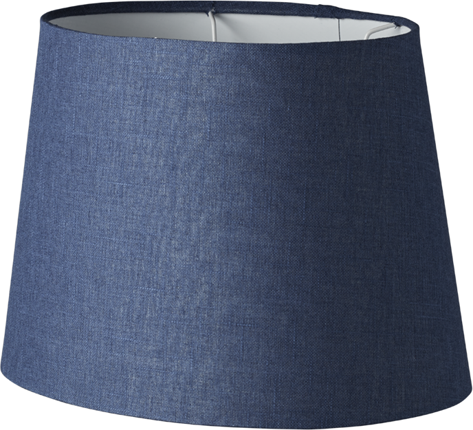 5709962904528 MS by KS C-oval Blå Ø39,5 - Lampeskærm Lamper,Tilbehør til lamper,Løse skærme 87000007860 C-oval Blå Ø39,5