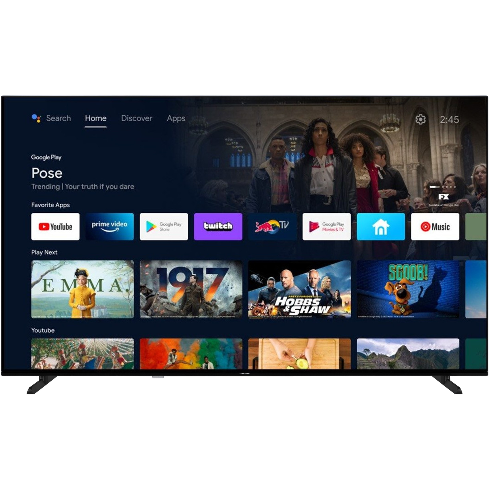 5711555000036 Finlux 50FAH9460 - UHD 4K Android TV TV & HIFI,TV,TV 21800000520 50FAH9460