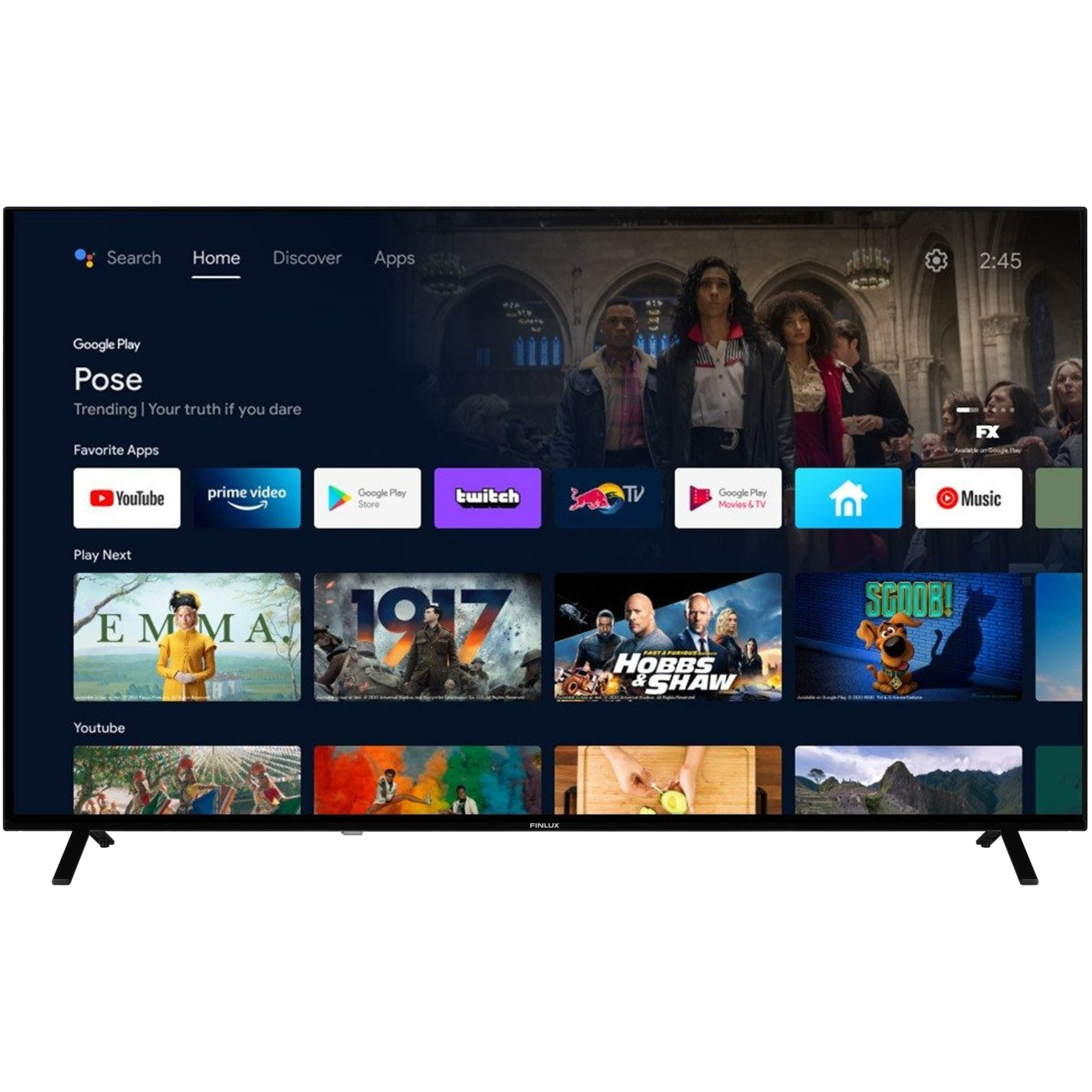5711555000104 Finlux 75FUI9560 - UHD 4K Smart TV TV & HIFI,TV,TV 21800000570 75FUI9560