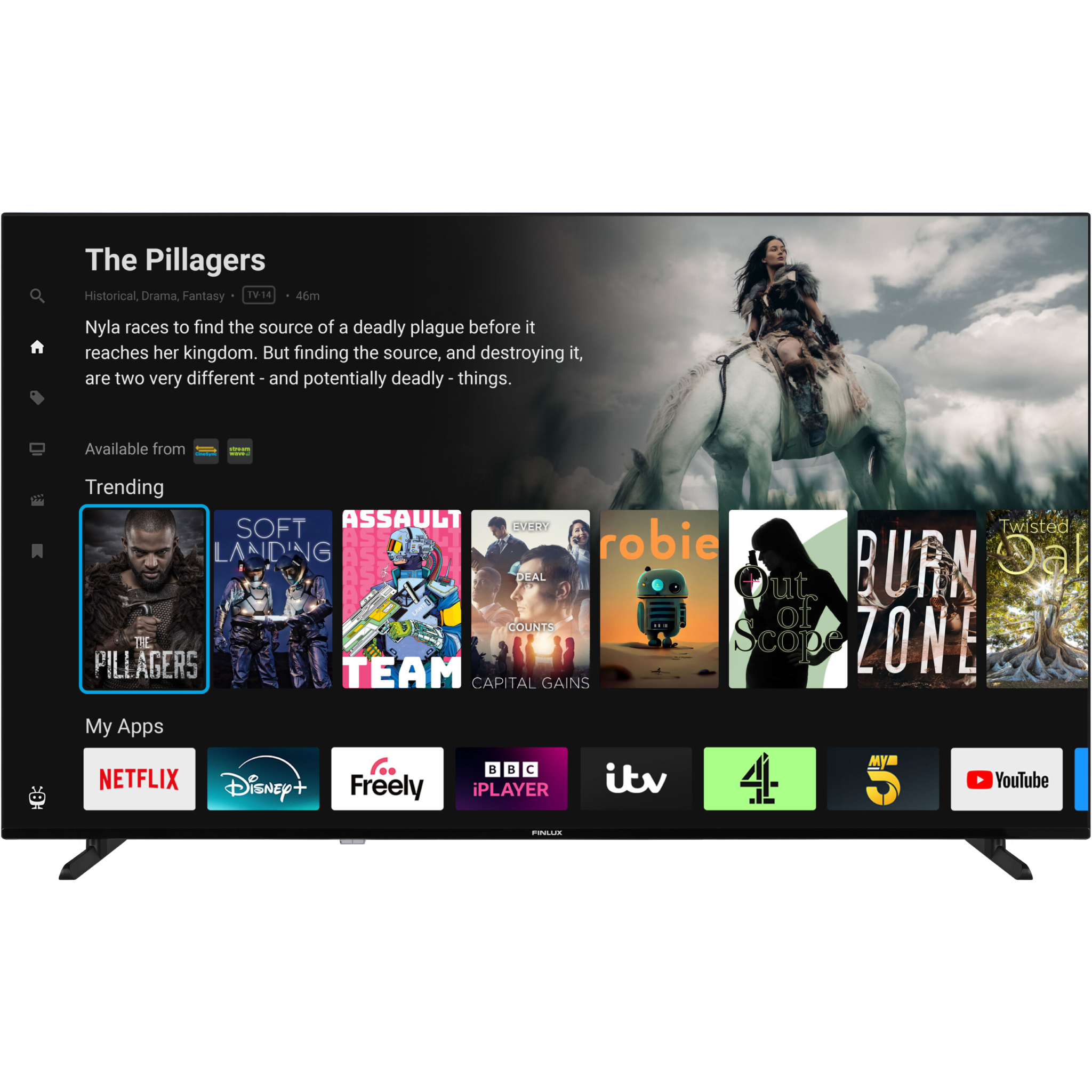 5711555000302 Finlux 65FTUJ9460 - UHD 4K Smart TV TV & HIFI,TV,TV 21800000640 65FTUJ9460