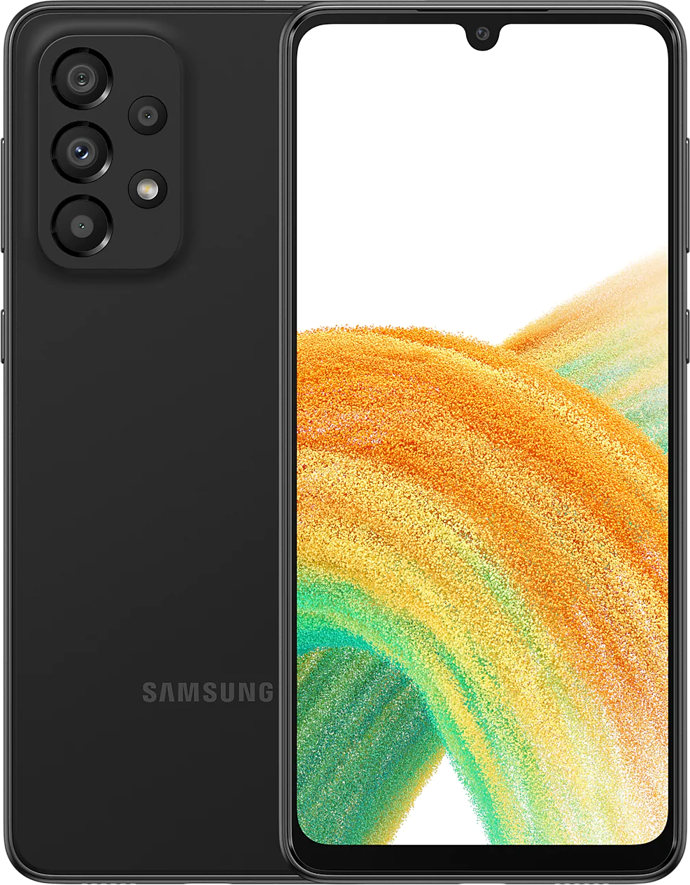 5712764032412 Samsung Galaxy A33 5G 128GB/6GB Awesome Black - EU Model - M Telefon & GPS,Mobiltelefoner,Mobiltelefoner 16800012190 SM-A336BZKGEU