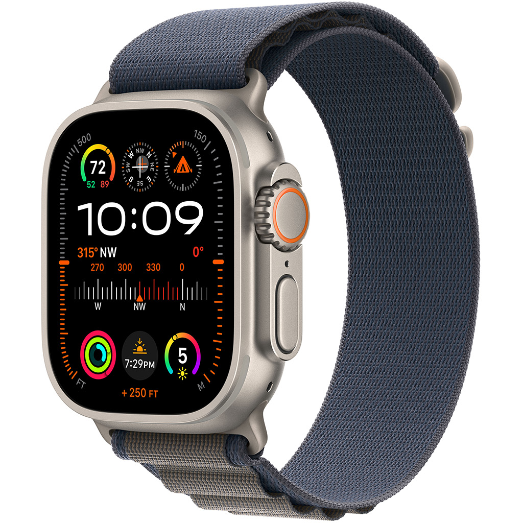 5712764039947 Watch Ultra 2 GPS + Cell. 49mm Titanium Case / Blue Alpine L Telefon & GPS,Smartwatch,Watch 16800018670 MREK3