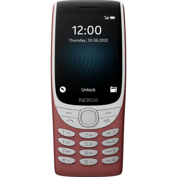 5712764040387 Nokia 8210 4G Red - Mobiltelefon Telefon & GPS,Mobiltelefoner,Mobiltelefoner 16800019110 16LIBR01A02