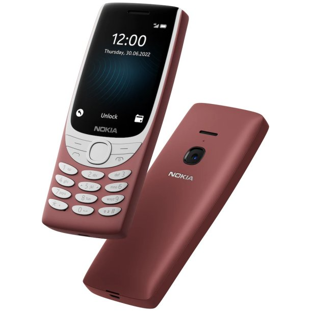 5712764040387 Nokia 8210 4G Red - Mobiltelefon Telefon & GPS,Mobiltelefoner,Mobiltelefoner 16800019110 16LIBR01A02