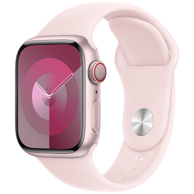 5712764040707 Apple 41mm Light Pink Sport Band - M/L - MT303ZM/A Telefon & GPS,Smartwatch,Tilbehør til Watch 16800019750 MT303ZM/A