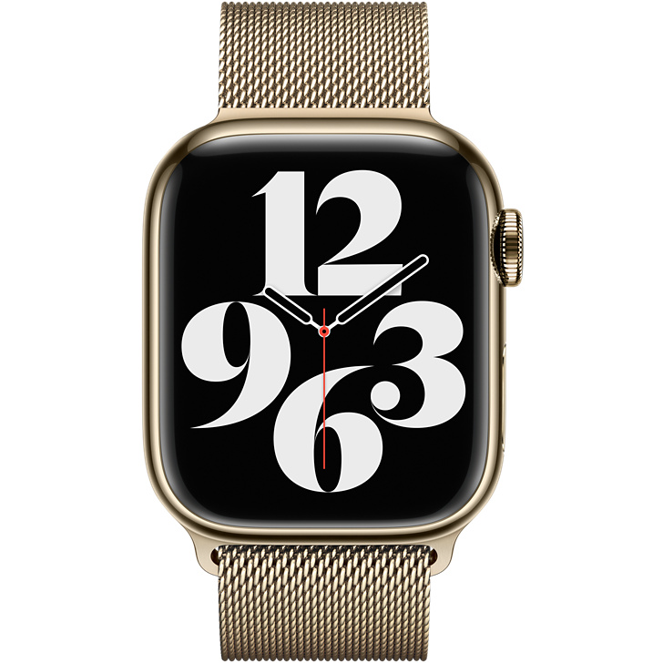 5712764040813 Apple 45mm Gold Milanese Loop - MTJP3ZM/A Telefon & GPS,Smartwatch,Tilbehør til Watch 16800019860 MTJP3ZM/A