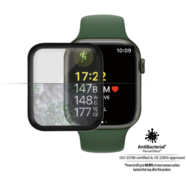 5712764041193 PanzerGlass Apple Watch Series 8/7 - 41mm, 2018 - Skærmbesky Telefon & GPS,Smartwatch,Tilbehør til Watch 16800020240 2018