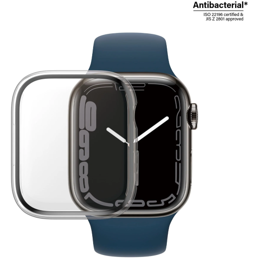 5712764041209 PanzerGlass Apple Watch Series 8/7 - 45mm - Transparent - Fu Telefon & GPS,Smartwatch,Tilbehør til Watch 16800020250 3659