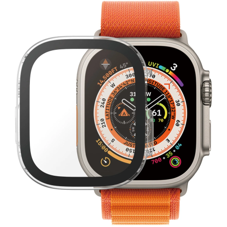 5712764041230 PanzerGlass Apple Watch Ultra 49mm - Transparent - Full Body Telefon & GPS,Smartwatch,Tilbehør til Watch 16800020280 3677