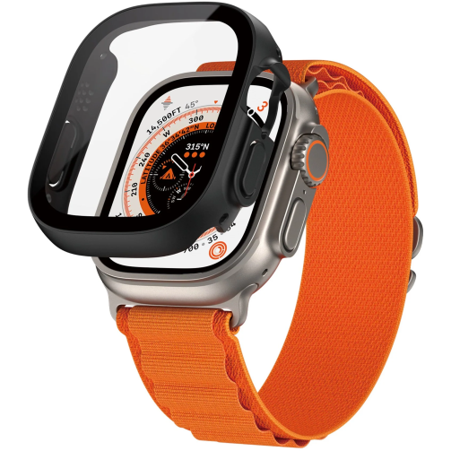 5712764041247 PanzerGlass Apple Watch Ultra 49mm - Black - Full Body, 3678 Telefon & GPS,Smartwatch,Tilbehør til Watch 16800020290 3678